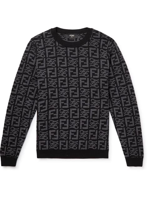 all black fendi sweater